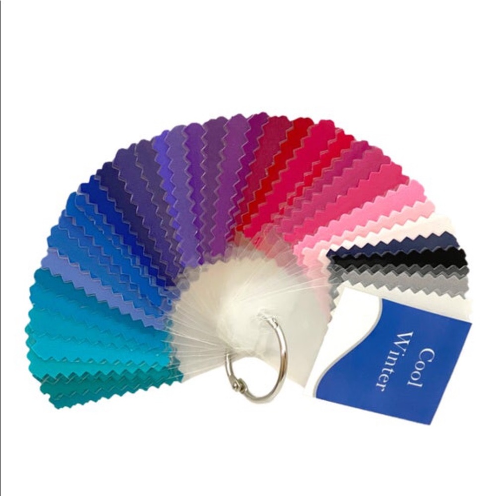 Cool Winter 25 card Seasonal Color Fan by Style Solutions for You